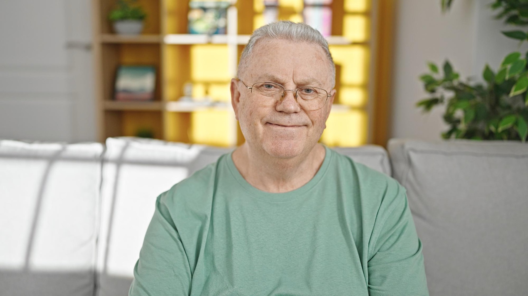 Illustrative portrait of a mature man